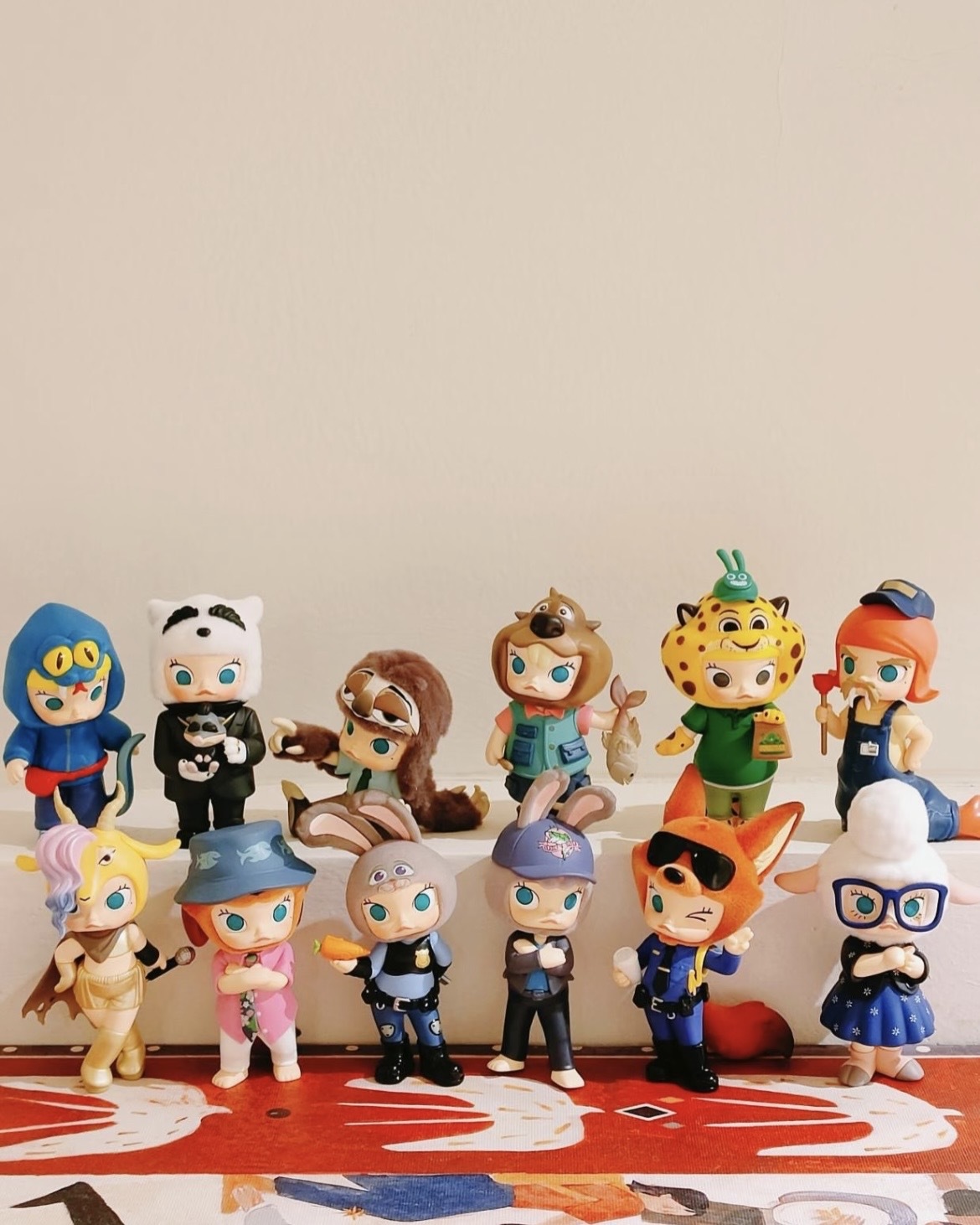 <官方正版>POPMART 泡泡瑪特 MOLLY 動物方城市2 聯名 盲盒 公仔 擺件 收藏