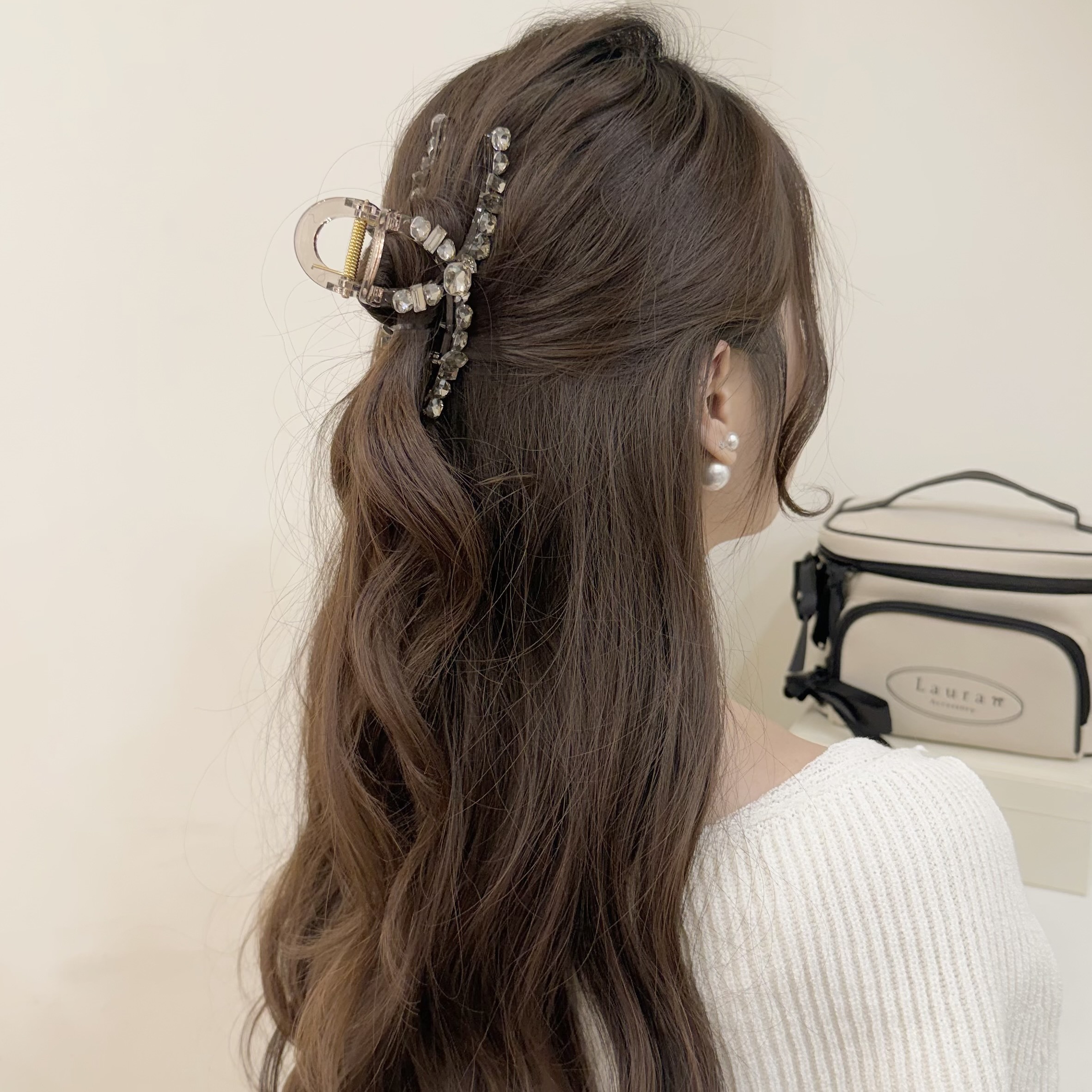 K270鋯石水鑽半頭鯊魚夾