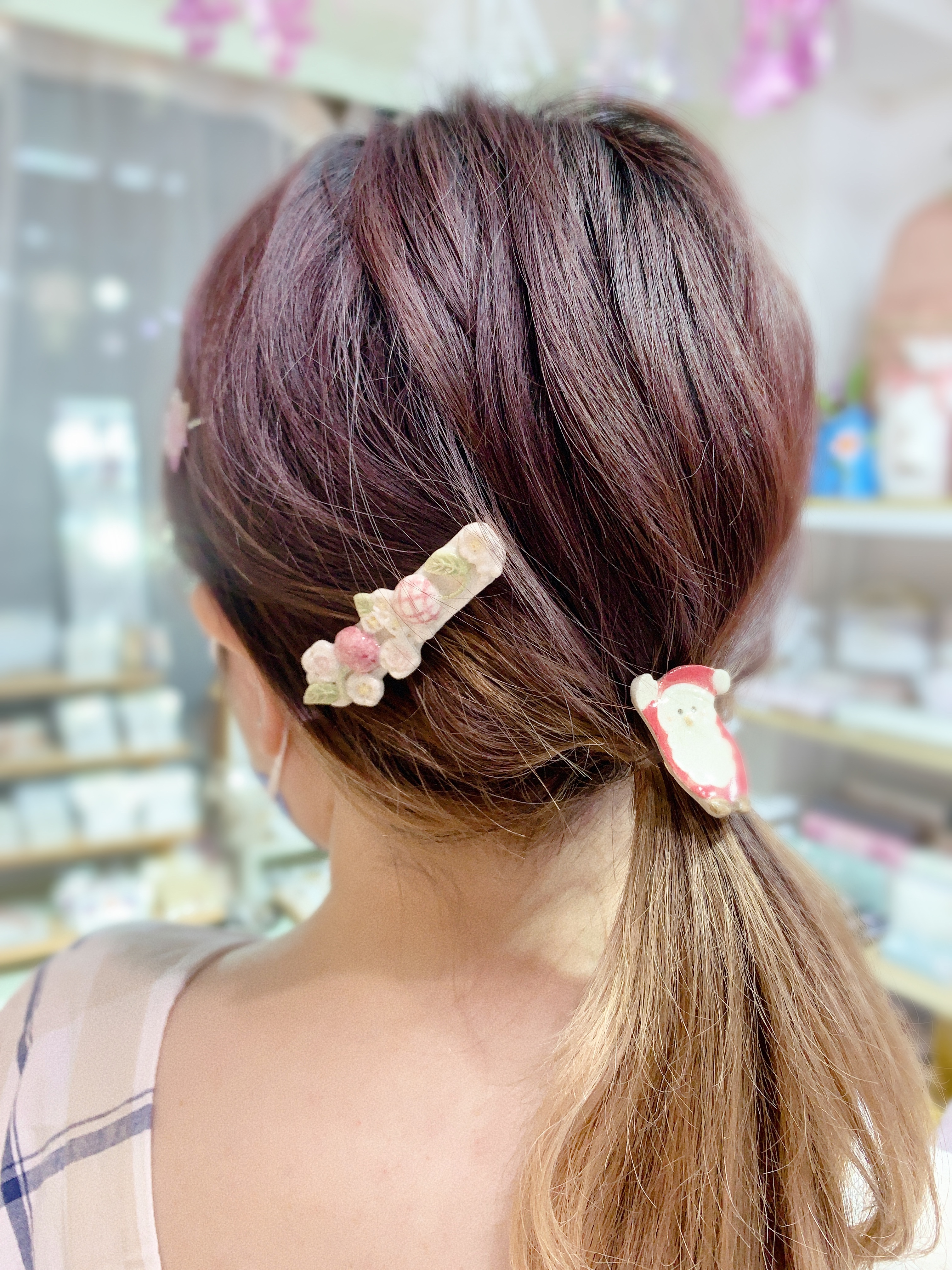 [手作家] 聖誕節髮插/胸針