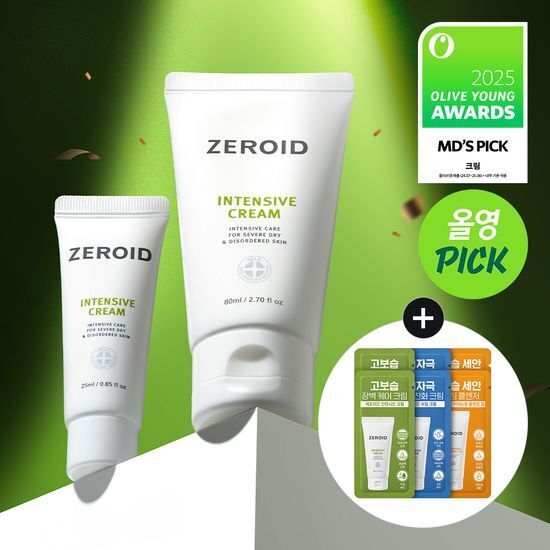 《olive young連線》ZEROID Intensive cream 80ml+25ml set