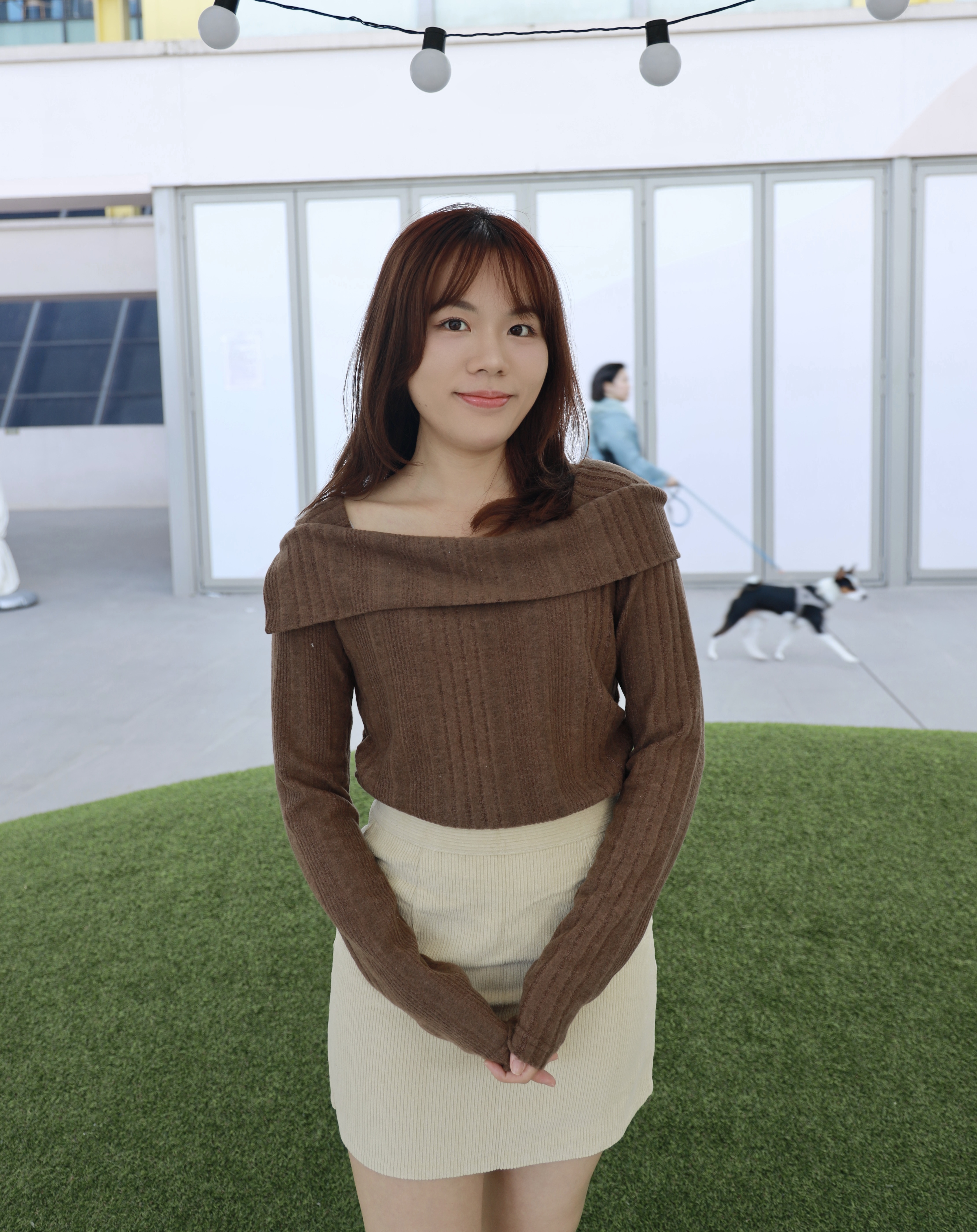 ||TOP596|| 直紋一字膊優美TOP