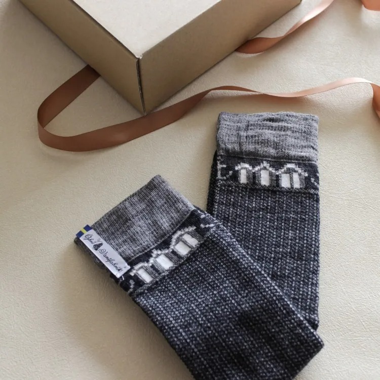 Öjbro Vantfabrik｜Everyday Skafto｜歐布羅美麗諾羊毛襪 - 史卡夫托島系列