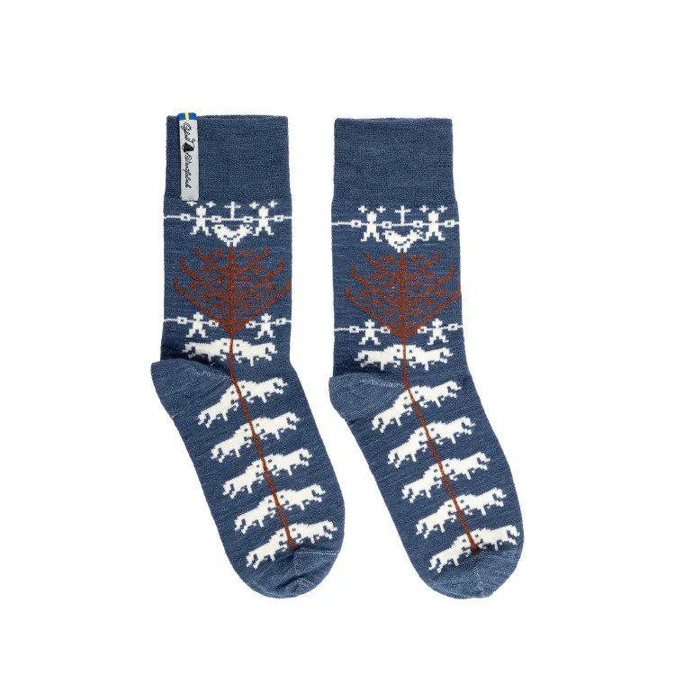 Öjbro Vantfabrik｜Everyday Yggdrasil ｜歐布羅美麗諾羊毛襪 - 世界之樹系列