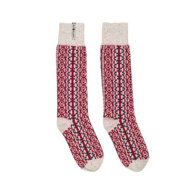 Öjbro Vantfabrik｜Lycksele｜歐布羅經典膝下長筒羊毛襪 - 呂克瑟勒系列