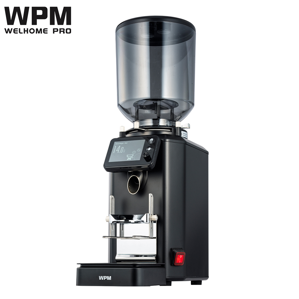 WPM義式平刀磨豆機ZD-19SG 磨豆機220V (黑)