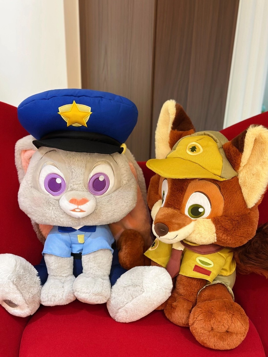 Official Disney Zootopia: A Return to Childhood Fun Judy & Nick Plush Toys
