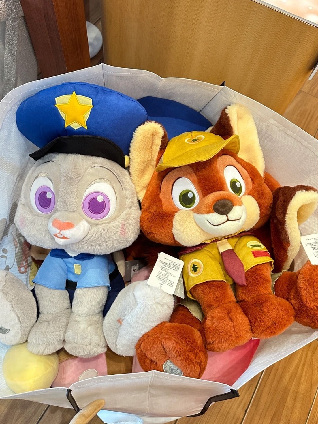 Official Disney Zootopia: A Return to Childhood Fun Judy & Nick Plush Toys