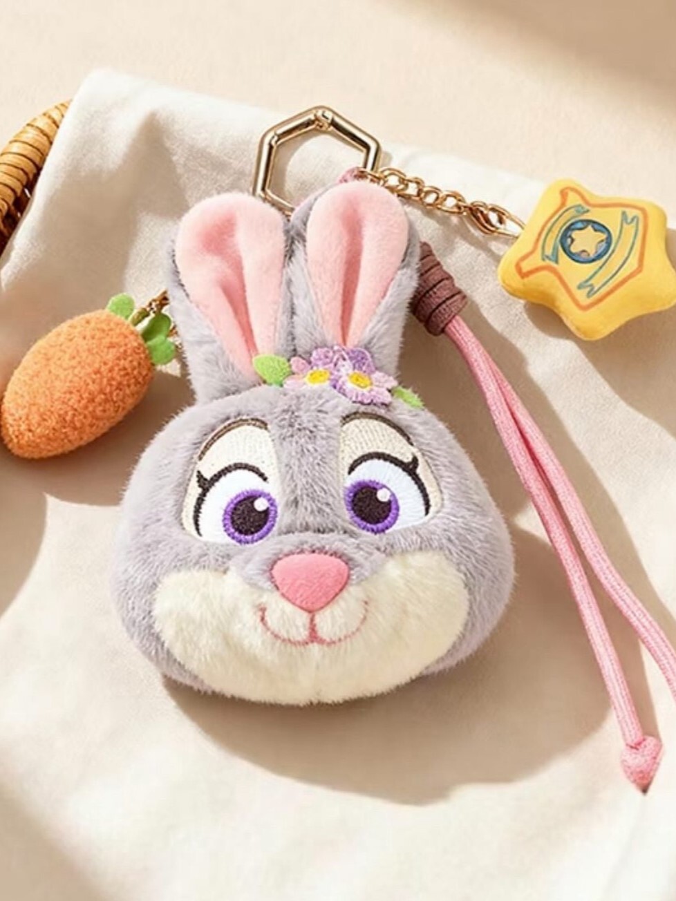 Zootopia Multi-Pendant Plush Charm