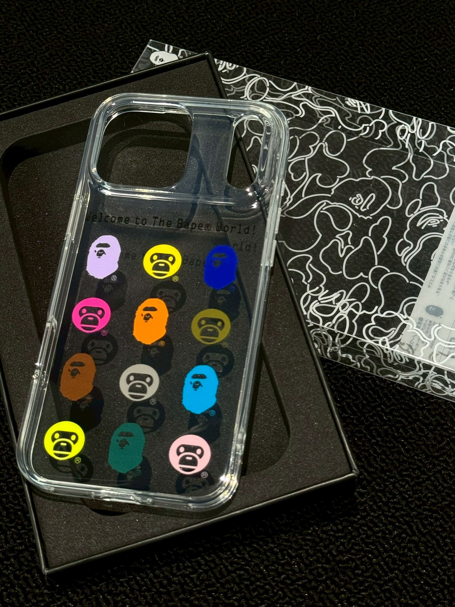 BAPE BABY MILO 印花小Logo 手機殼