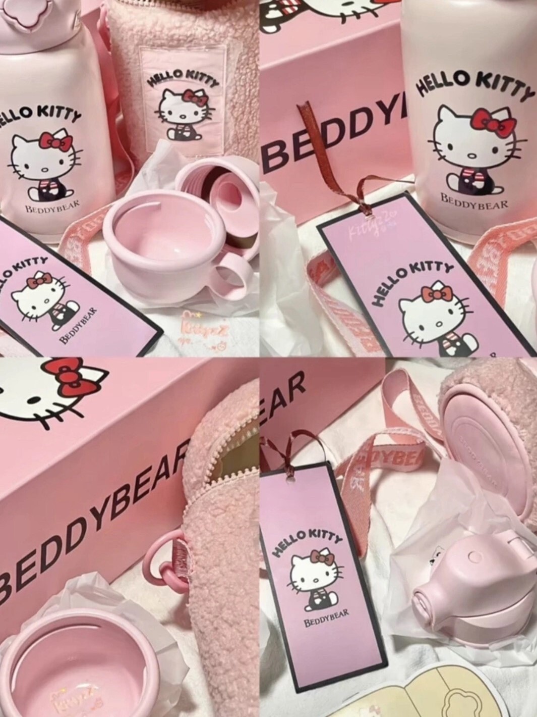 HELLO KITTY 聯名款 保溫杯 水壺組