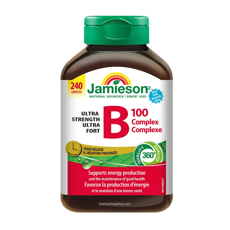 Jamieson 天然維他命B雜 (240 粒裝）
