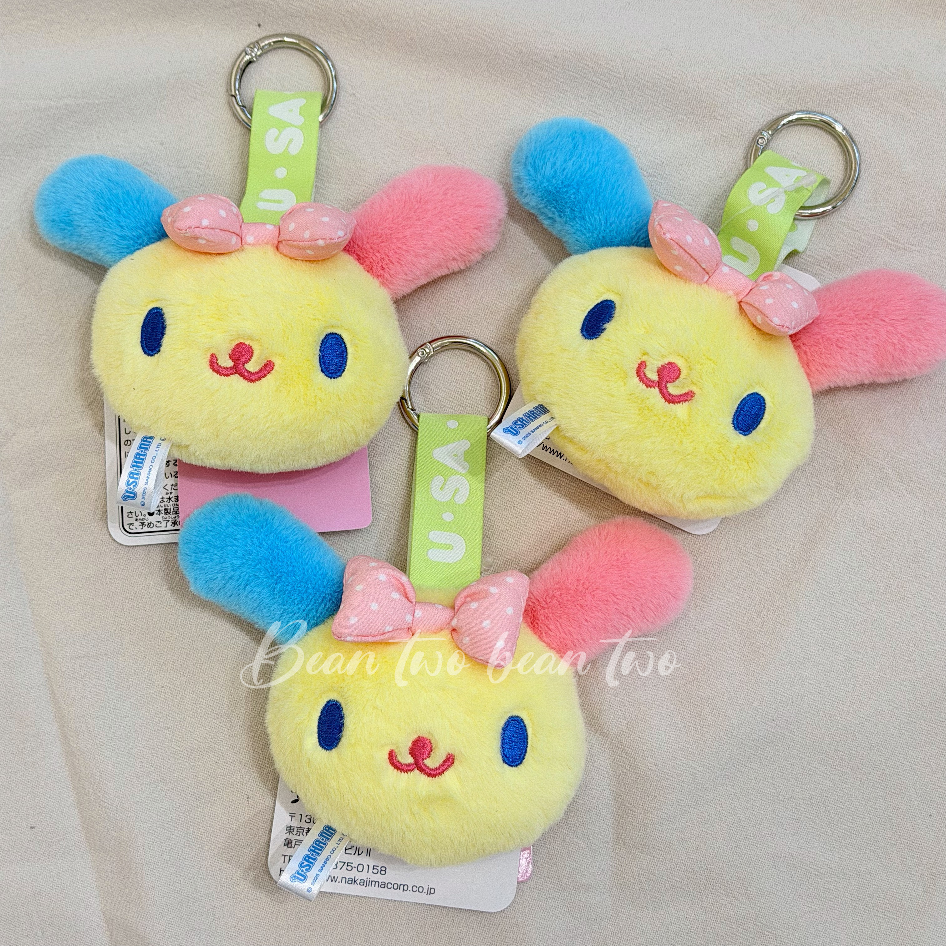 🇯🇵花小兔大頭吊飾💗