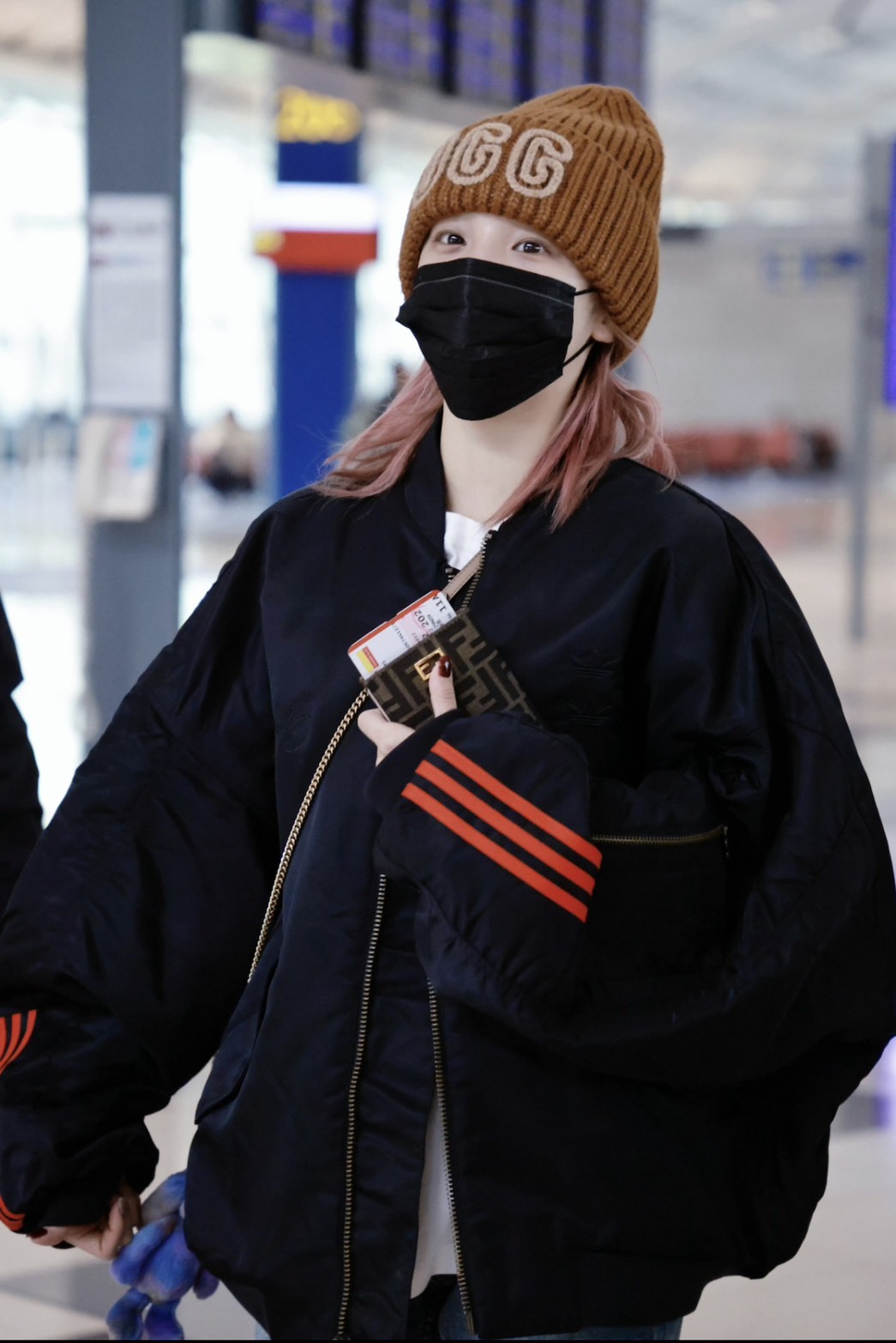 Adidas Originals × Willy Chavarria 聯名 飛行員純色立領拉鍊外套｜男款｜宋雨琦同款