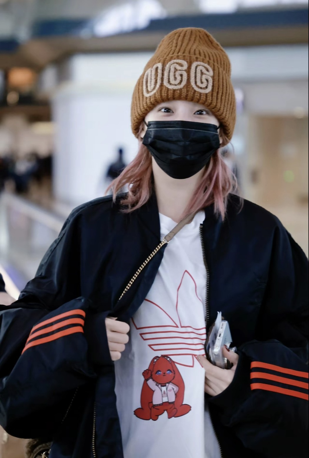 Adidas Originals × Willy Chavarria 聯名 飛行員純色立領拉鍊外套｜男款｜宋雨琦同款