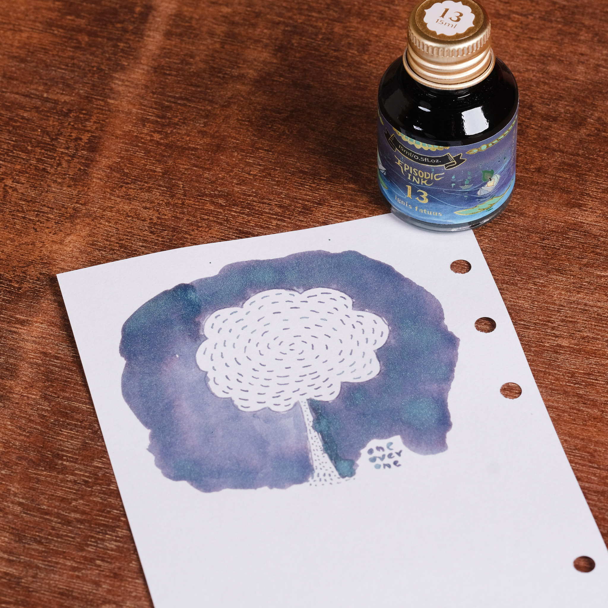 墨事典 手作墨水 15ml/墨事典/臺灣