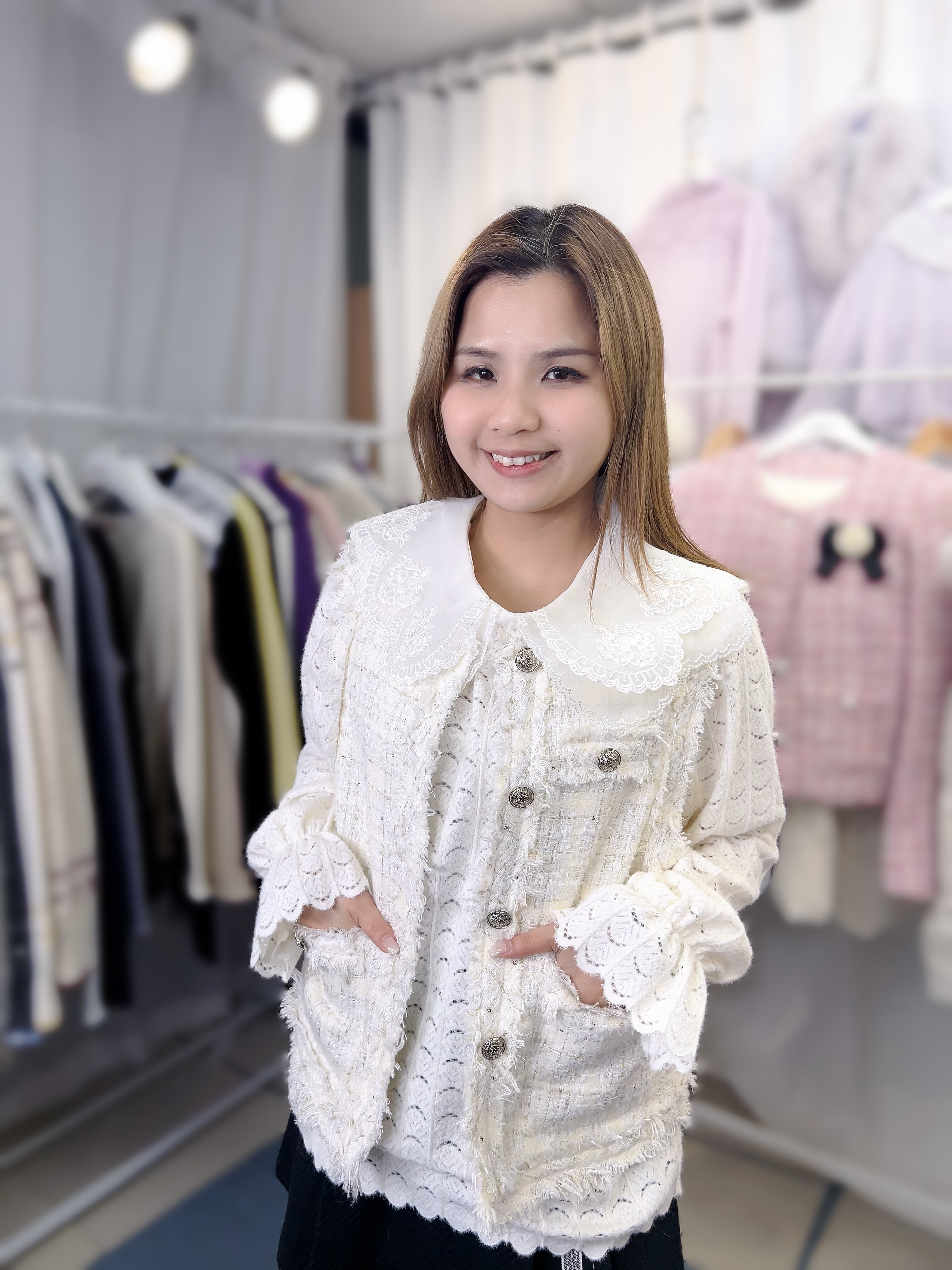 J57 韓國🇰🇷小香風背心 胸40 長21.5 $459