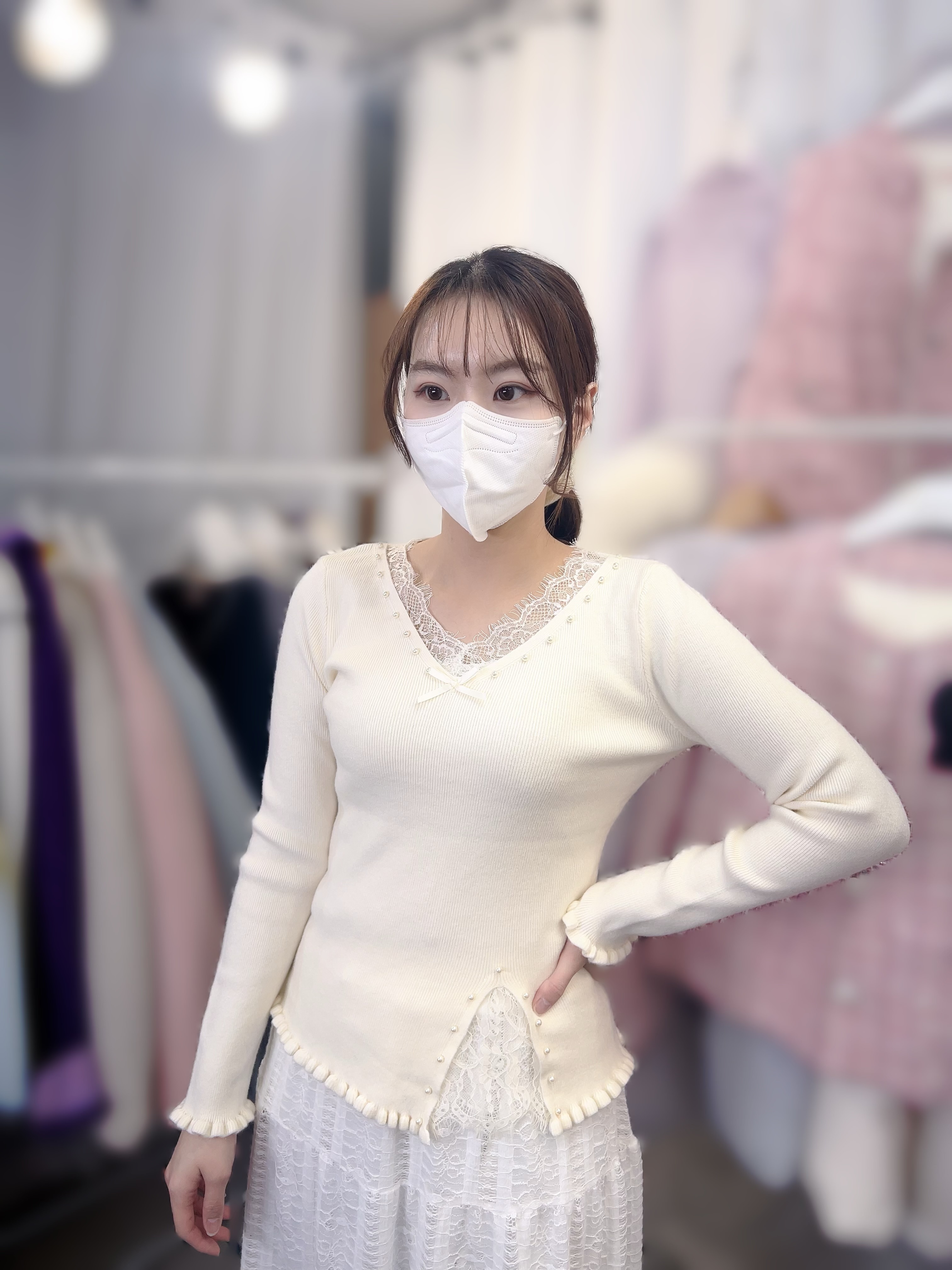 J45 韓國🇰🇷彈力蝴蝶結 胸34-42 長22 原價  $309