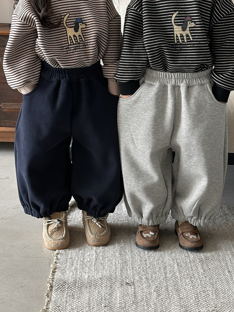 素色加絨燈籠褲(80-140)