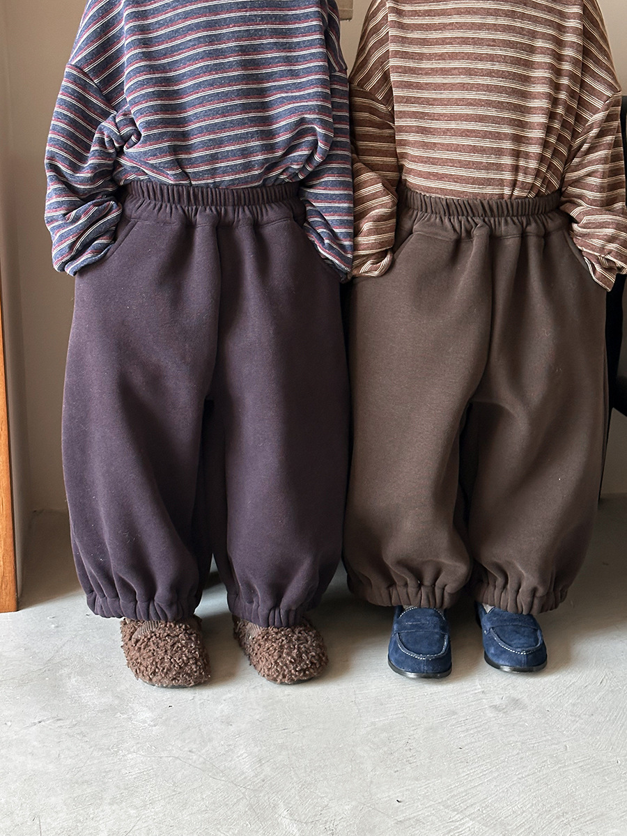 素色加絨燈籠褲(80-140)