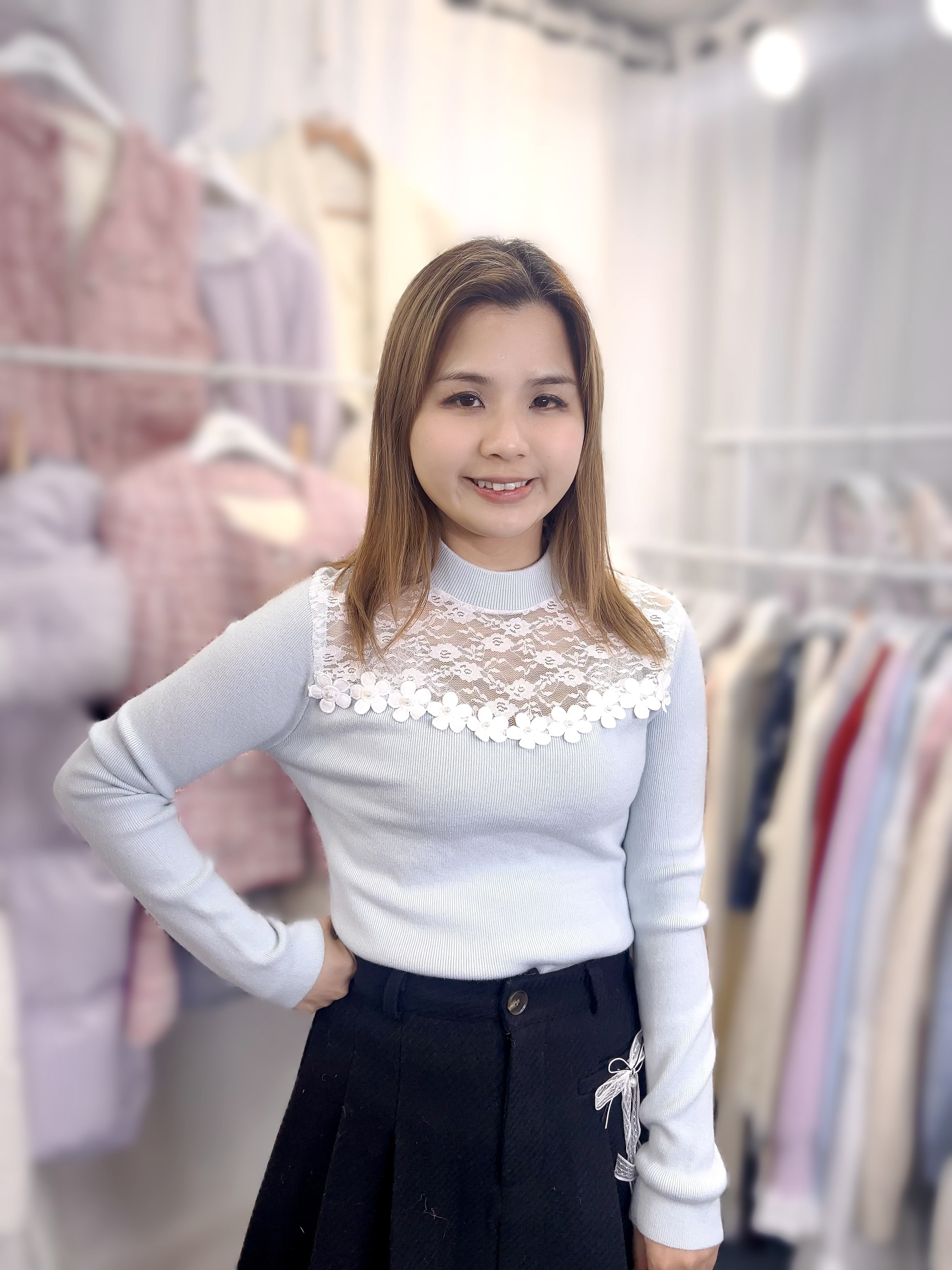 J47韓國🇰🇷LACE 彈力上衣   胸34-45 長22.5  原價 $299