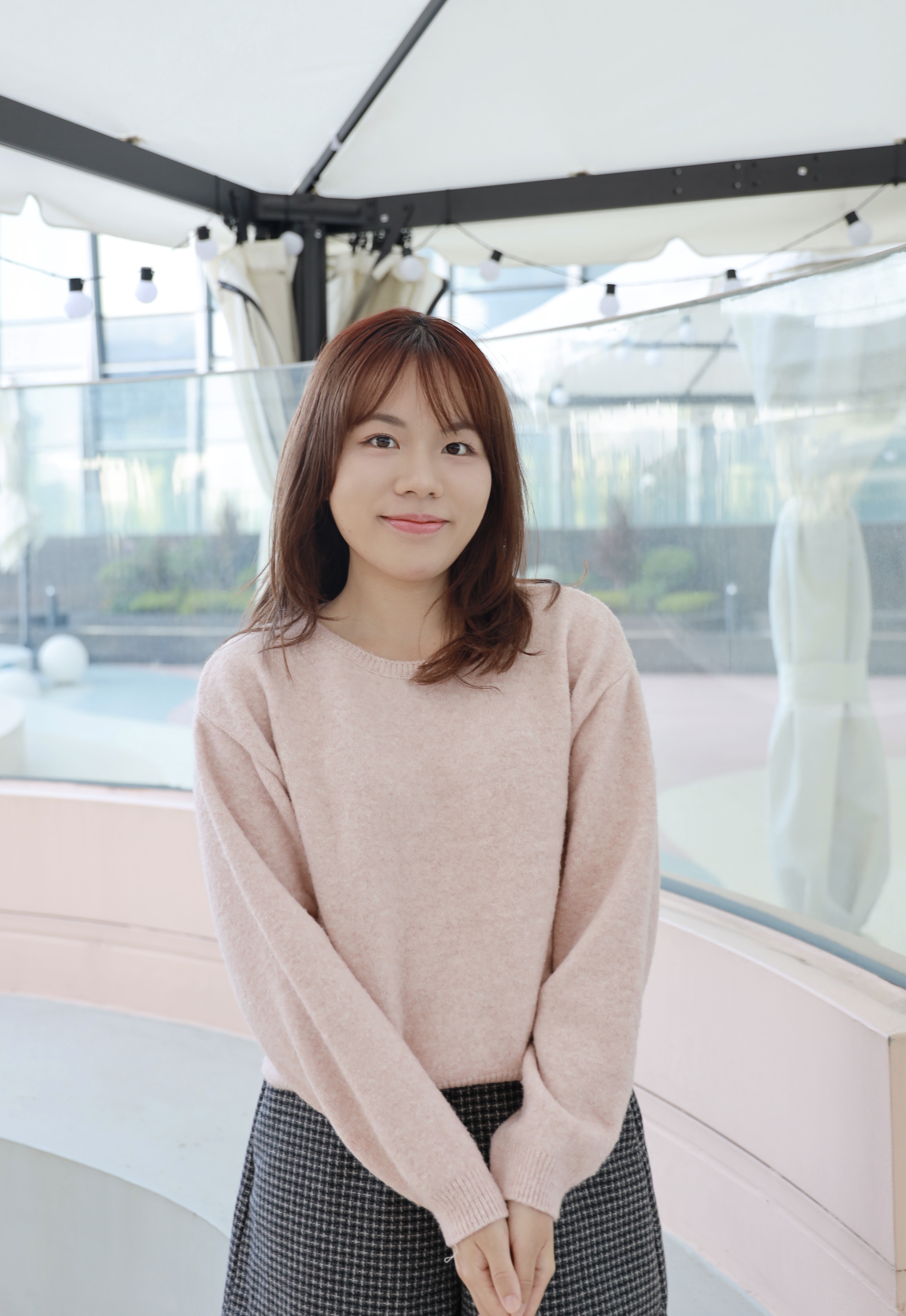 ||TOP599|| 短身溫柔圓領針織