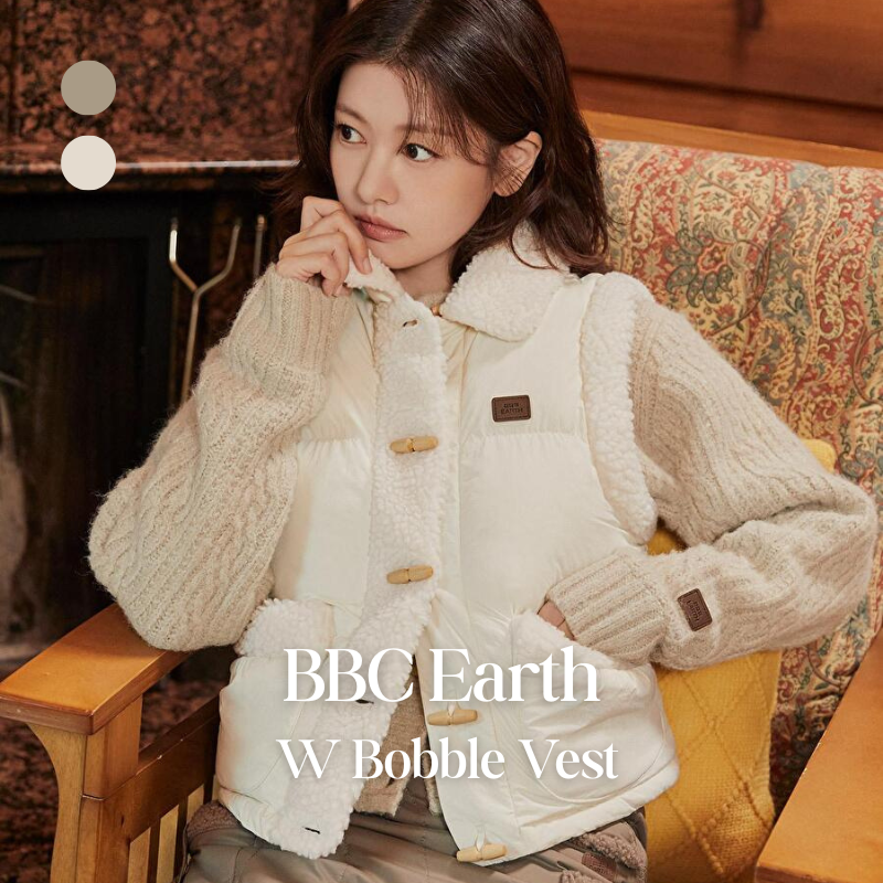 【代購】BBC Earth W Bobble Vest 女款柔暖立體紋路背心 – 休閒好搭百用款