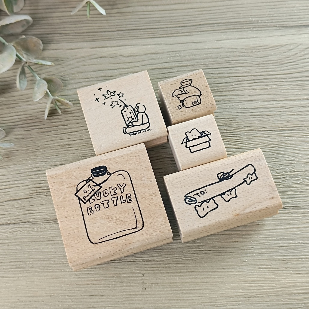 山泥泥．東京紙博vol.11系列印章 共五款