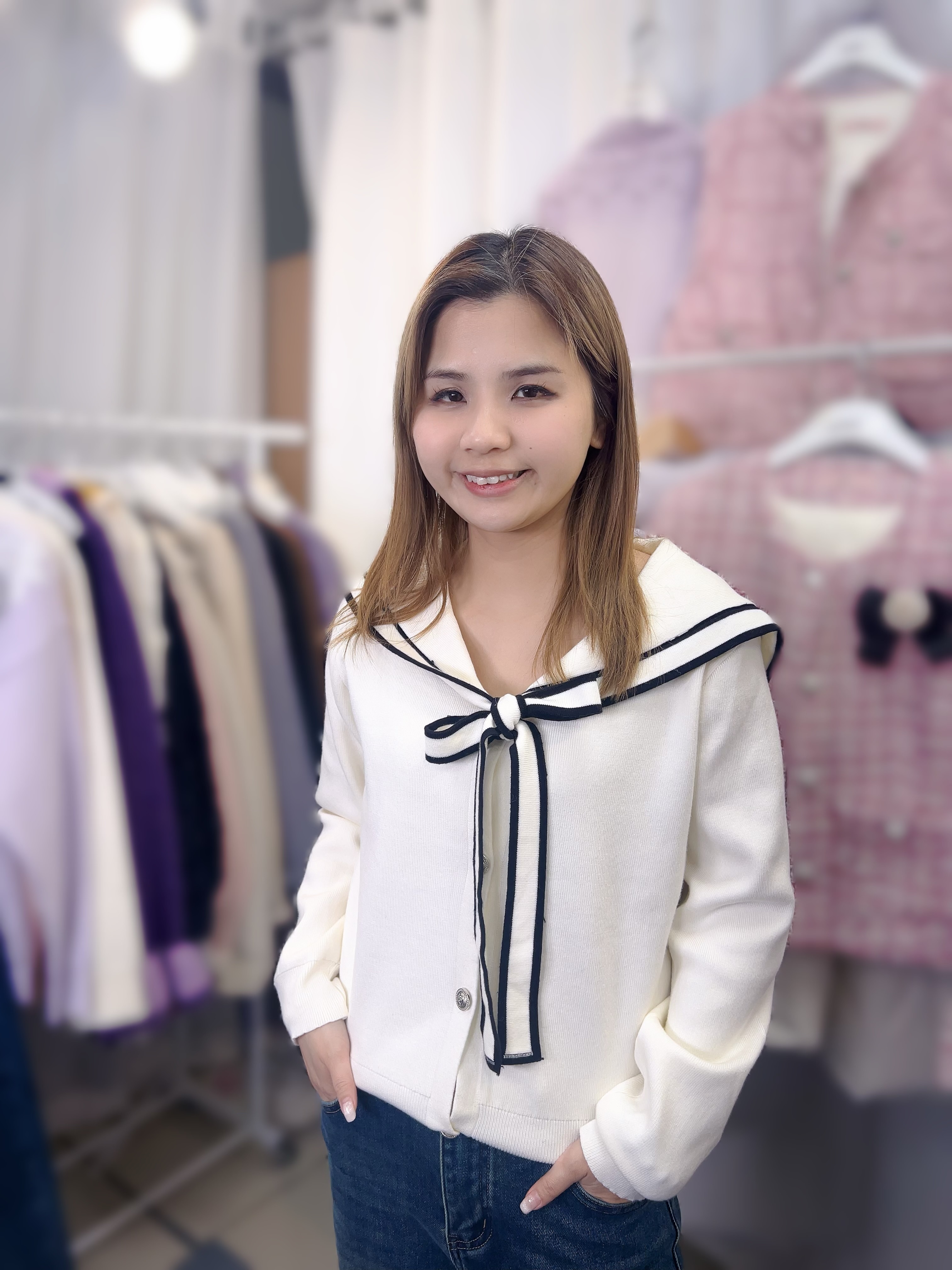 J54 韓國🇰🇷水手上衣 胸39-46 長21   原價 $359