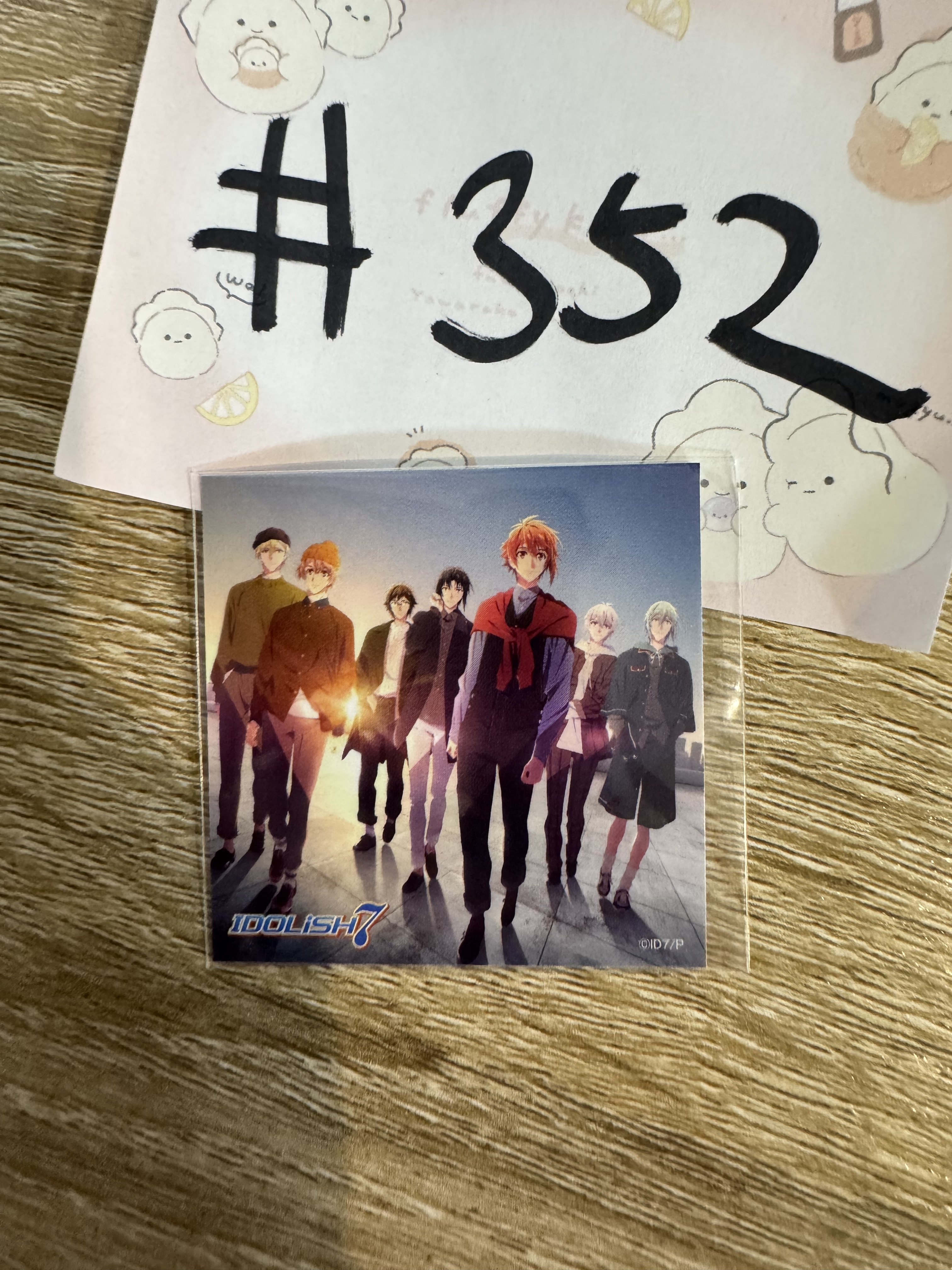 I7 Idolish7  貼紙#352