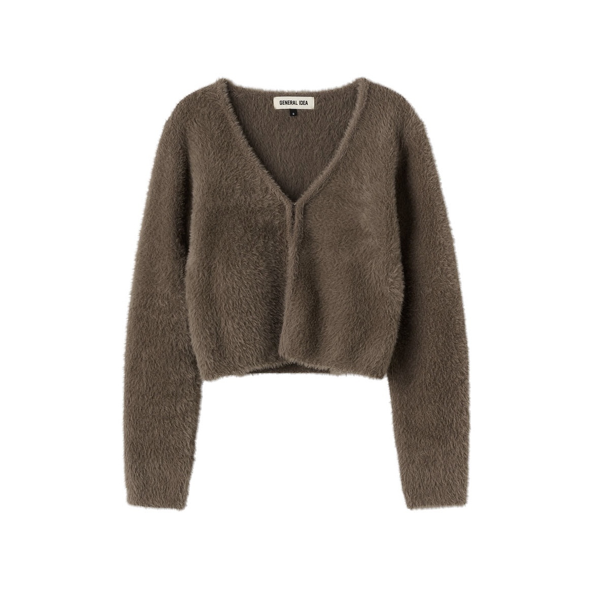 [GENERAL IDEA] HAIRY CROP CARDIGAN