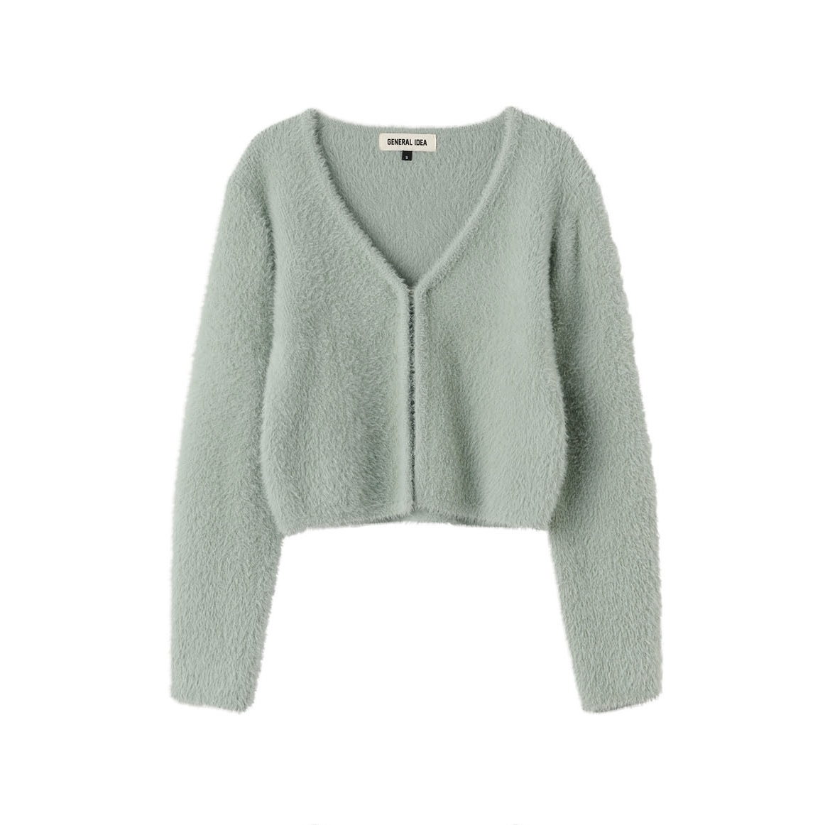 [GENERAL IDEA] HAIRY CROP CARDIGAN