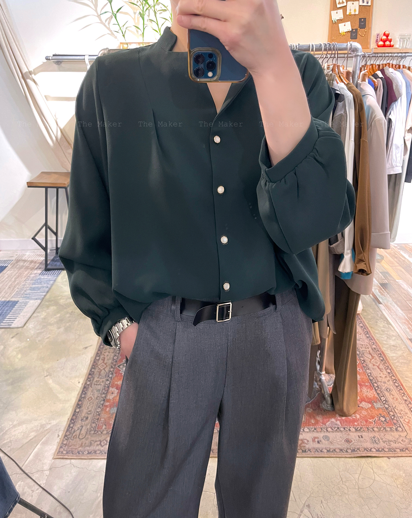 💎簡約優雅企領恤衫💎