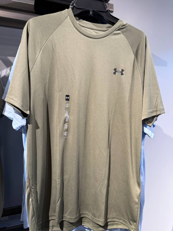 [U] UNDER ARMOUR MARINE OD GREEN/BLACK VELOCITY 2.0 MEN'S SHORT SLEEVE TEE, 1327965-390 (UZZ68)