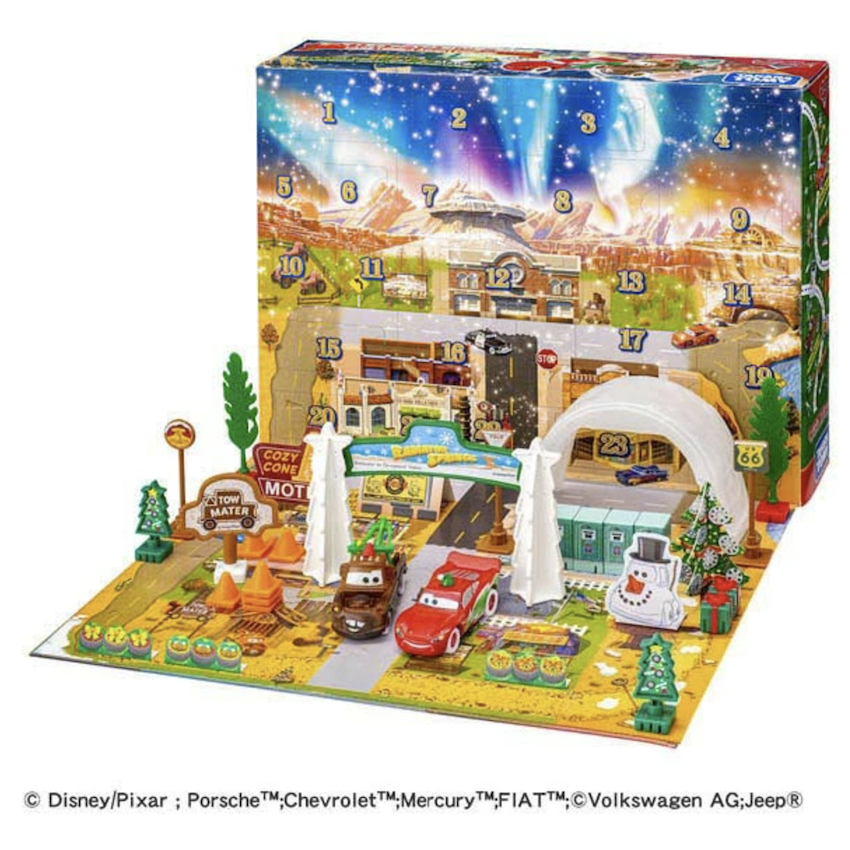 日本反斗車王聖誕倒數日曆