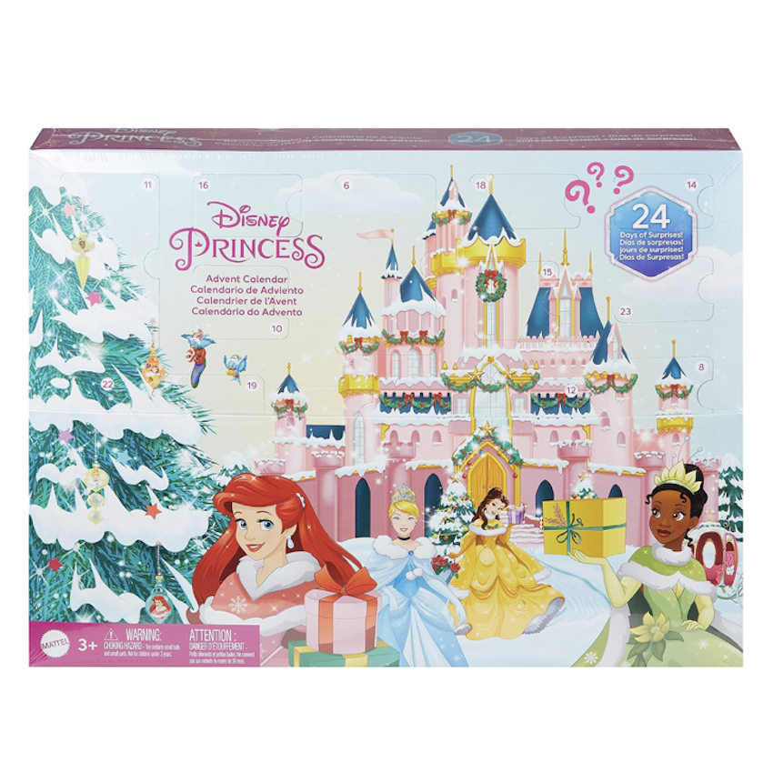 美國 Disney Princess 聖誕倒數日曆