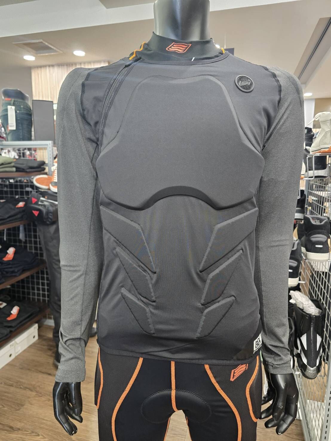 HRZ919D  D3O® AIR COMFORT PROTECT SHIRTS (onepiece) 護具衣