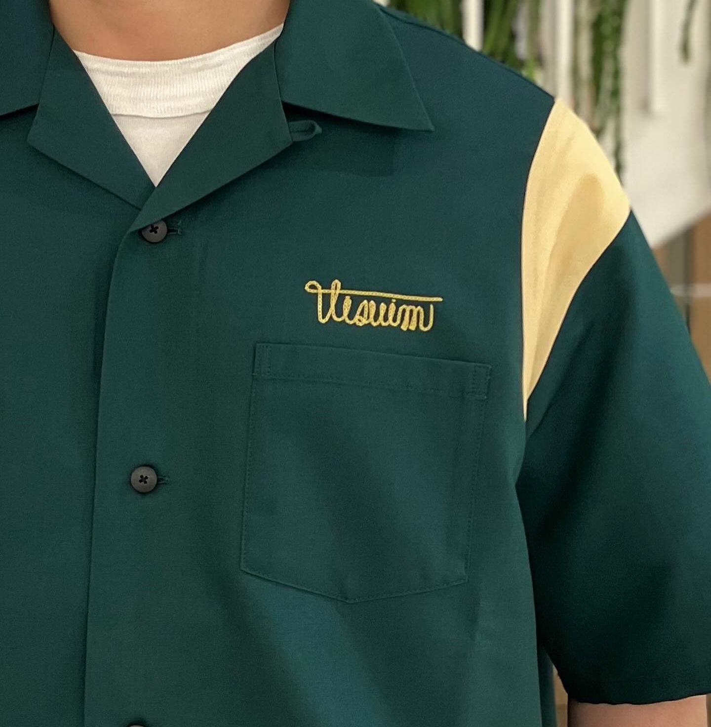 VISVIM 2025 S/S DOUGLAS SHIRT S/S - GREEN PRE ORDER ITEM (預訂中)