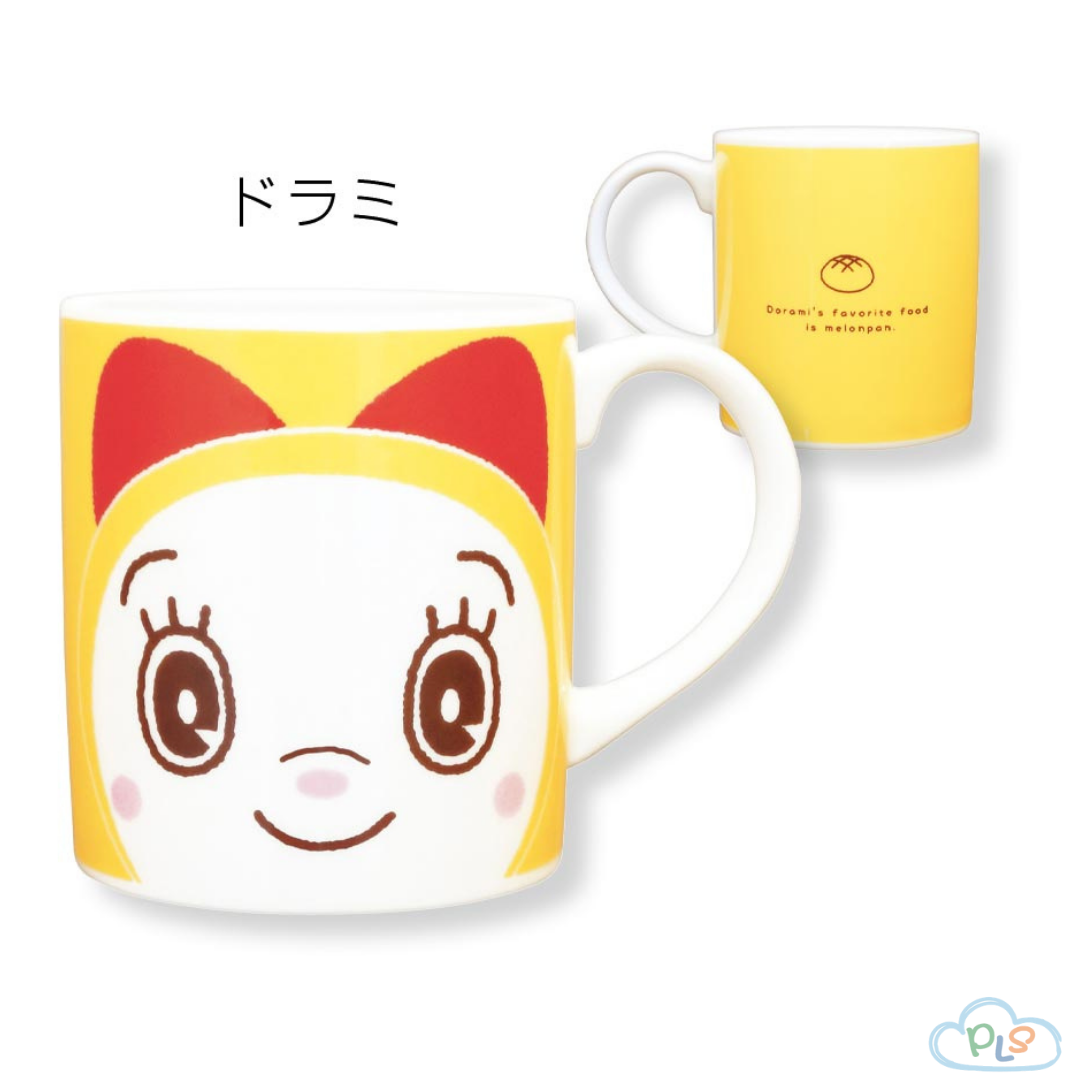 現貨 陶瓷馬克杯 多啦美 FACE 系列 黃色 #22862-1