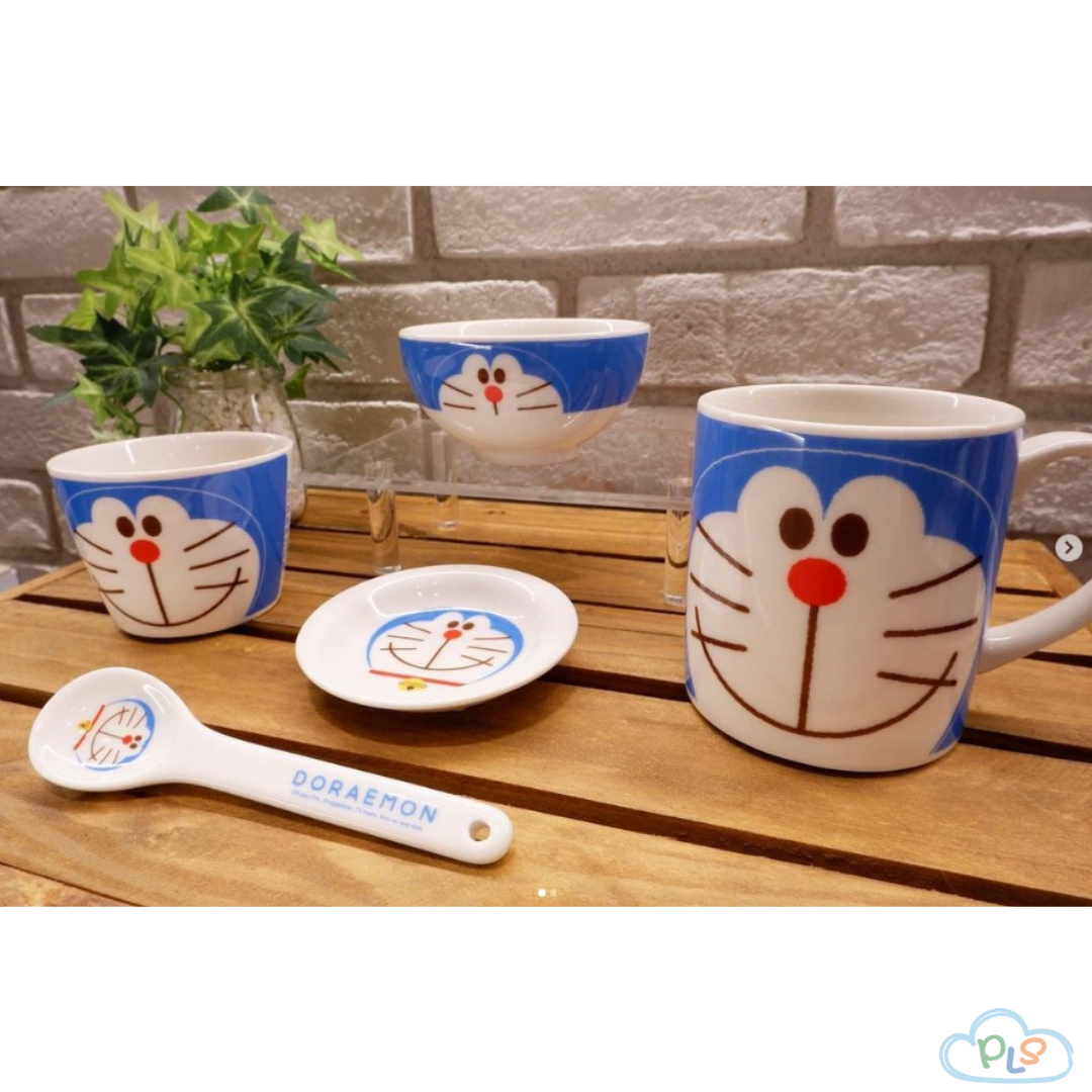 現貨 陶瓷勺 多啦A夢 FACE 系列 藍色 #22861-1