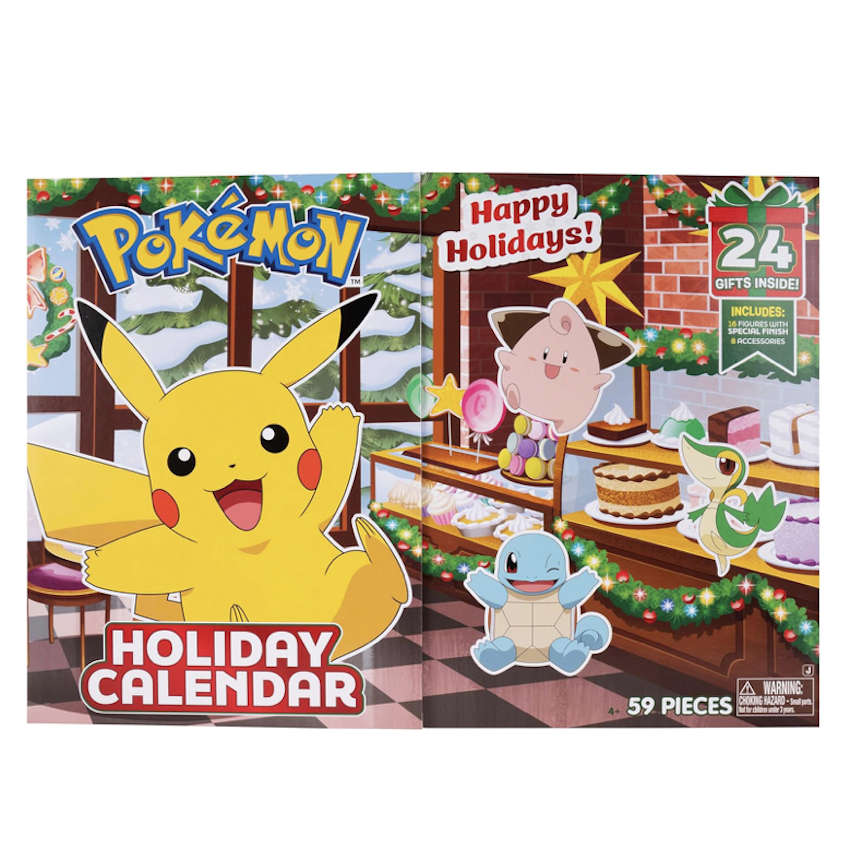 美國 Pokemon 聖誕倒數日曆