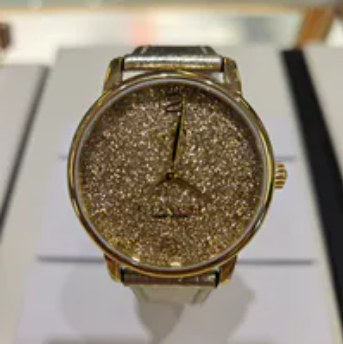 [U] LUXURY WATCH COACH 14504432 GRAND 36MM WOMEN'S WATCH STAINLESS STEEL CHARCOAL PVC STRAP,CHARCOAL, 885997585491 (ULW16)