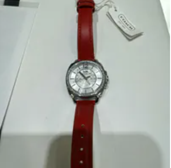 [U] LUXURY WATCH COACH BOYFRIEND WOMEN'S WATCH,SILVER, 885997424127 (ULW20)