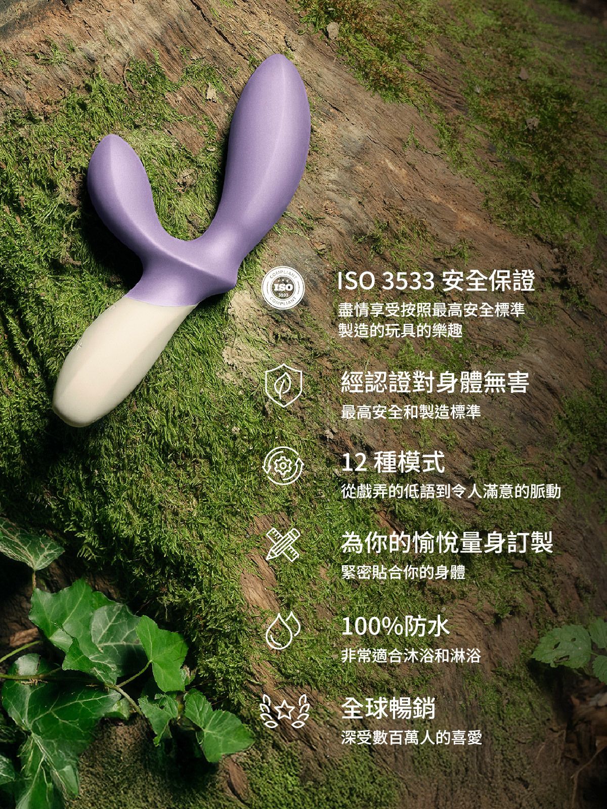 LELO LOKI Wave,LELO LOKI Wave 2,LELO,瑞典 LELO,情趣用品,情趣玩具,前列腺按摩棒,前列腺按摩器,前列線震動器,後庭玩具