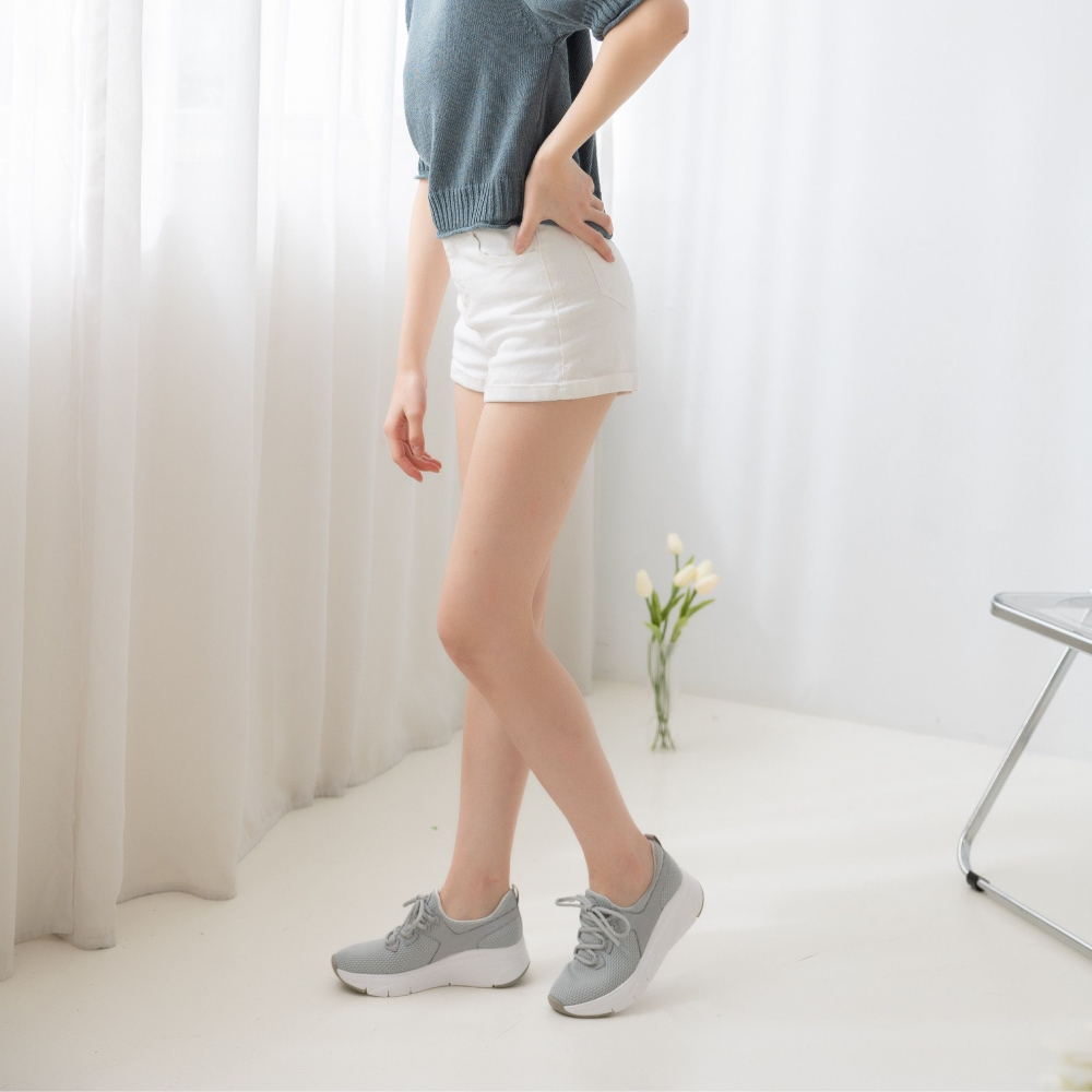 極輕質感增高鞋 - 灰