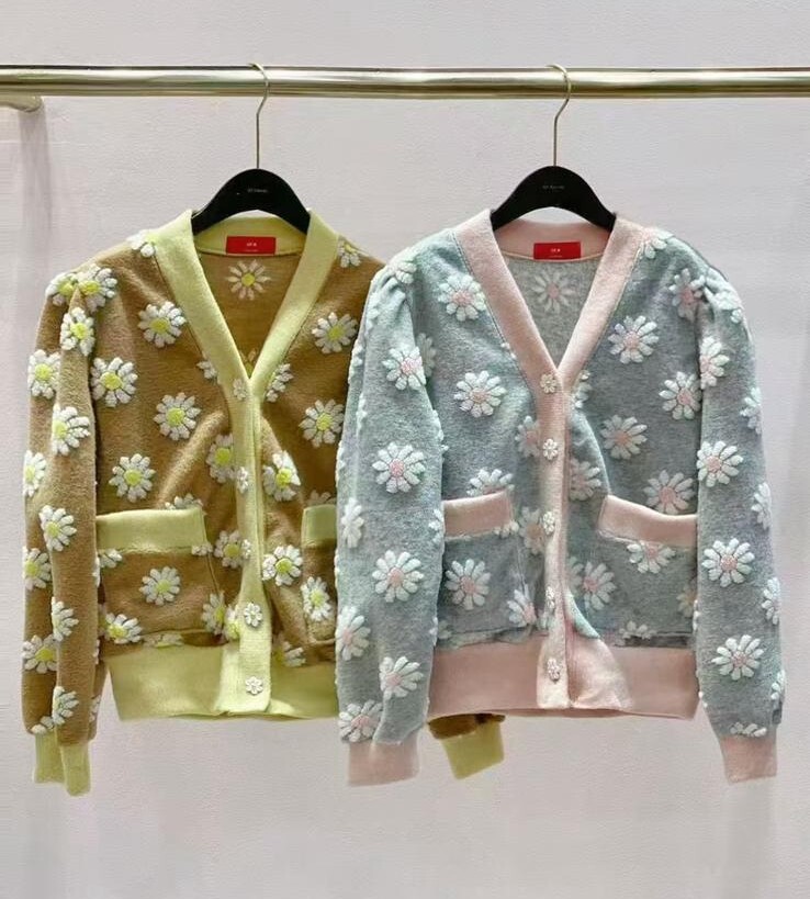 OT13  韓國花花外套   胸 46 長23.5  原價  $469 (一口價)  校長自留款