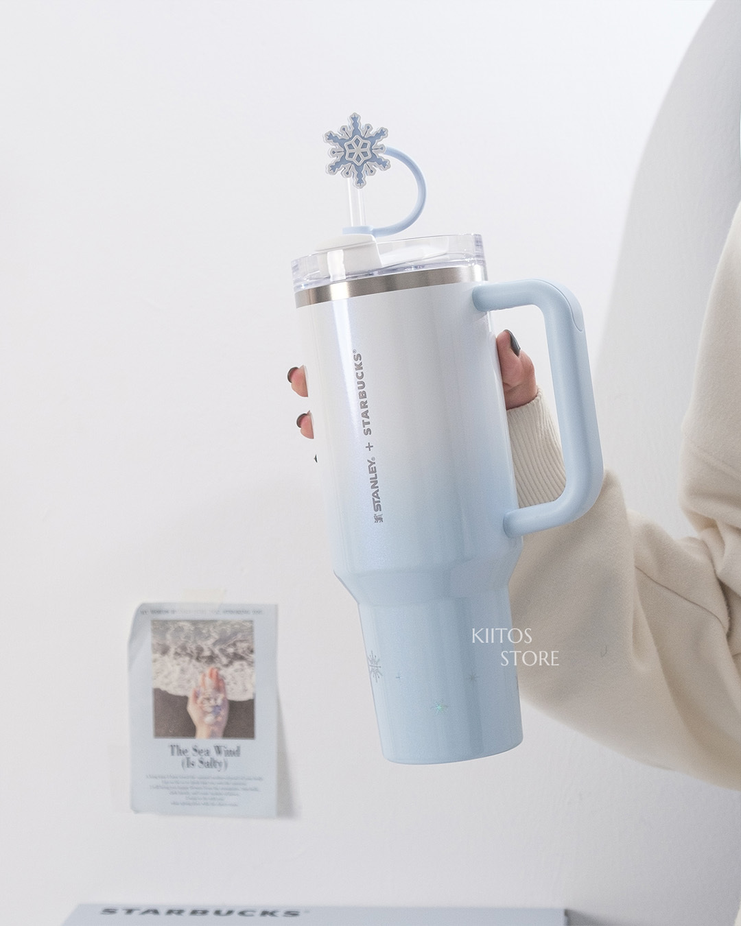 【預購/現貨】國外限定 Starbucks 星巴克 雪耀奇境 藍色 手柄 水壺 吸管杯 保溫杯 禮盒 多款可選