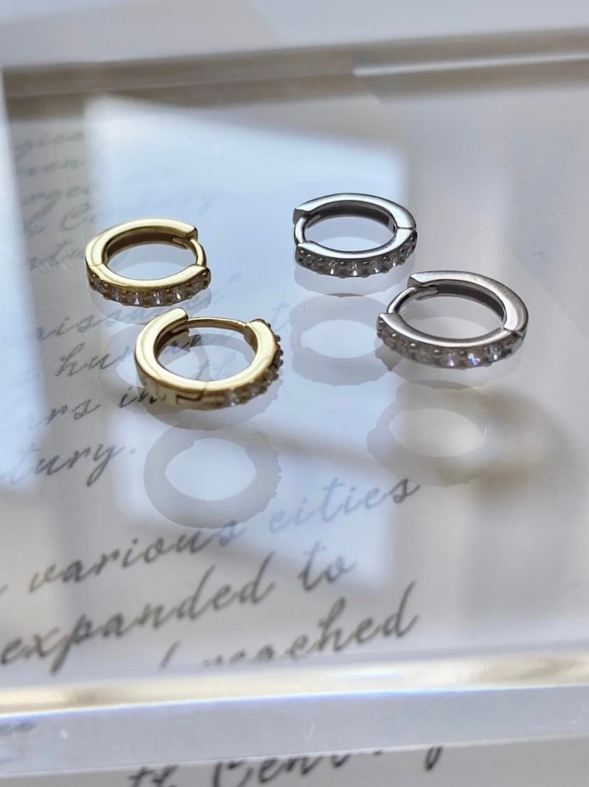 S925 decoration hoop pierce