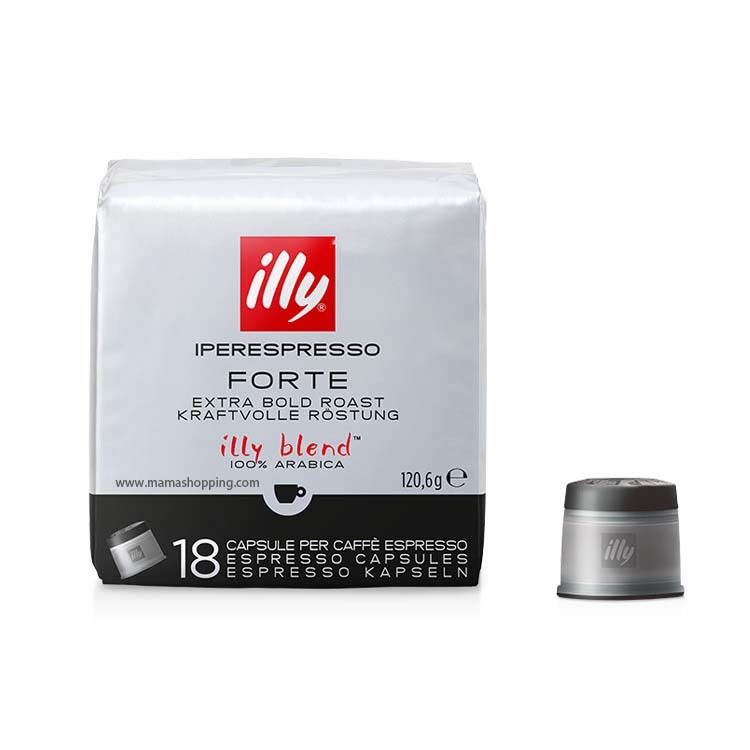 illy Forte 深度烘焙咖啡膠囊 (18 粒裝）