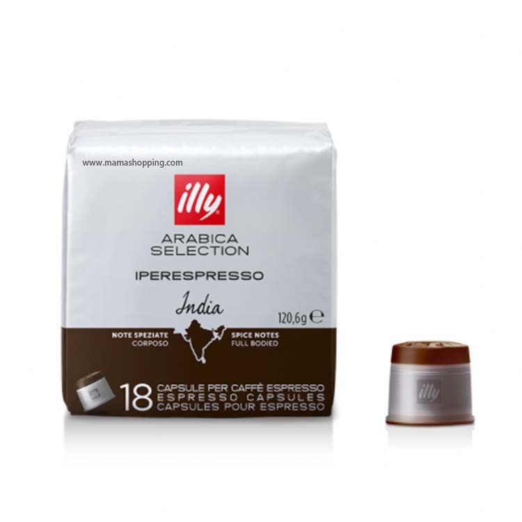 illy 印度單品咖啡膠囊 (18 粒裝）