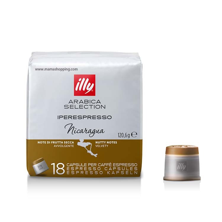 illy 尼加拉瓜阿拉比加單品咖啡膠囊 (18 粒裝）
